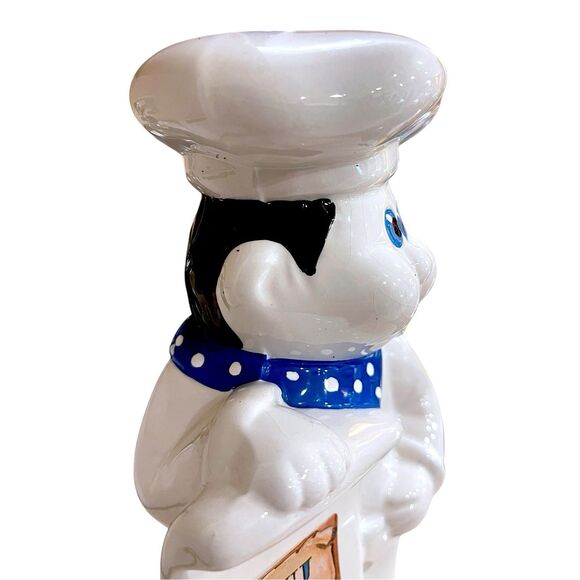 Vintage Decorative Ceramic Figurine Chef Sculpture with Menu board 10.5” - Picture 10 of 16